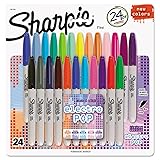 Sharpie Electro Pop Permanent Markers, Fine