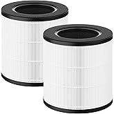 2 Pack APF-H13BV2 Replacement filter for MaxLite AP215SF3B Air Purifier, PurAirMax Tabletop True HEPA Filter Replacement