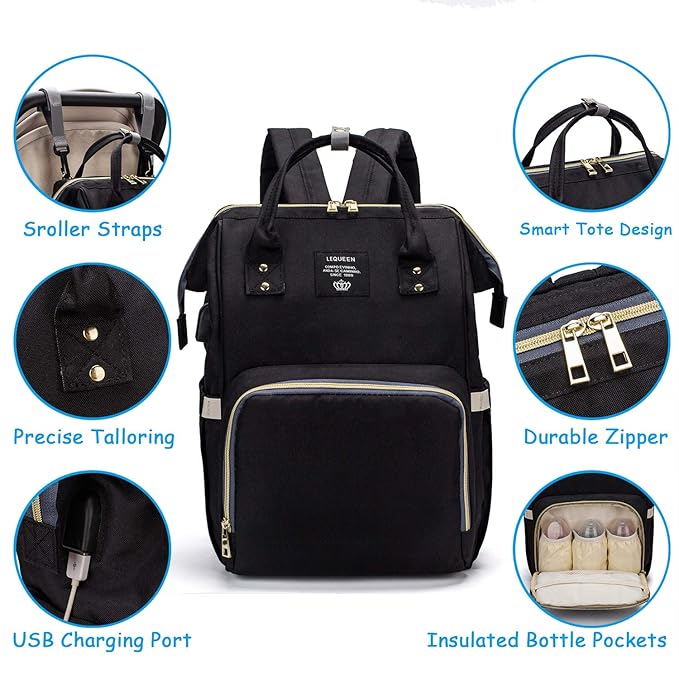 lequeen diaper bag walmart