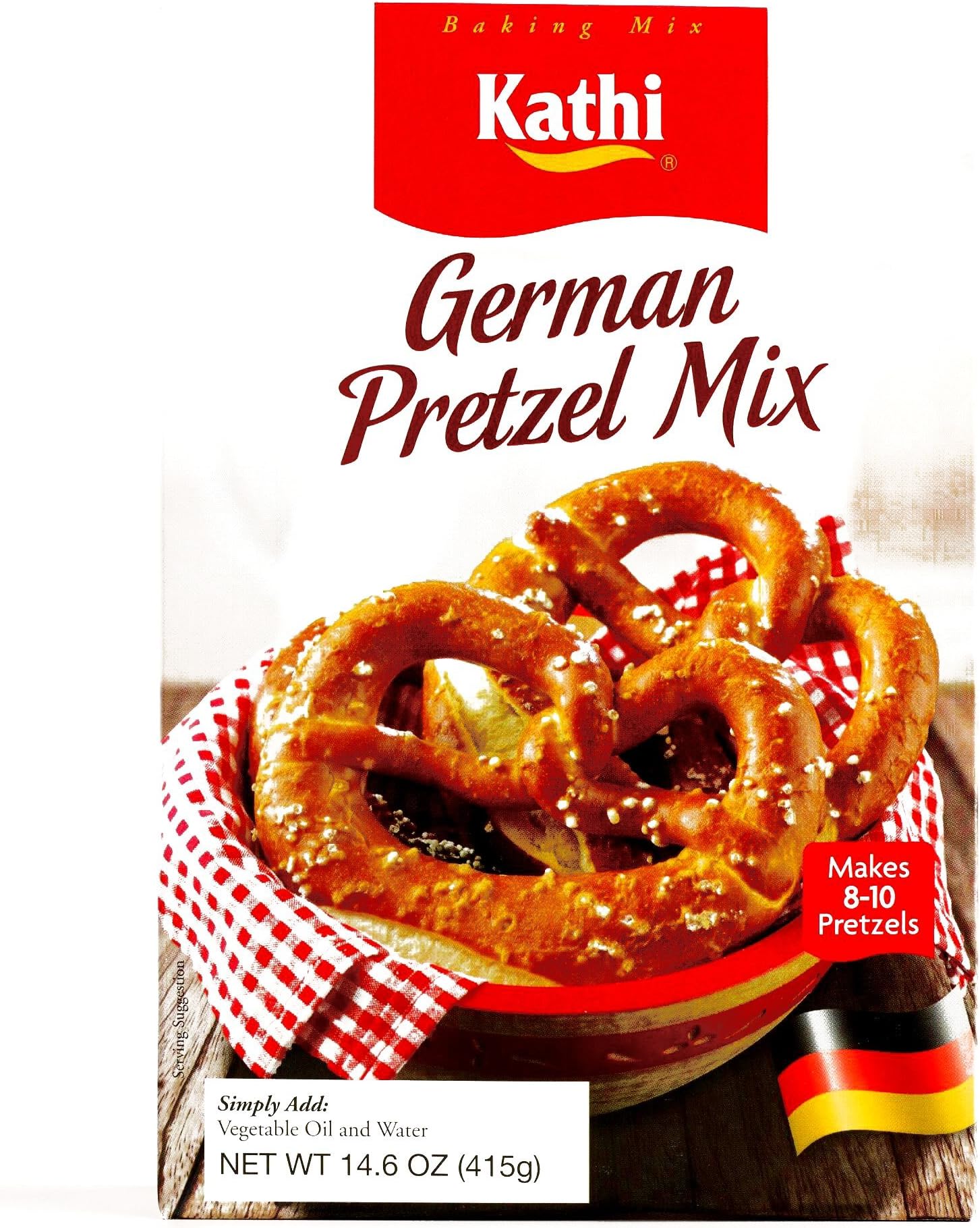 Kathi German Pretzel Mix 14.6 oz each (6 Items Per Order)