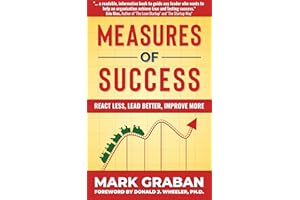 Measures of Success: React Less, Lead Better, Improve More