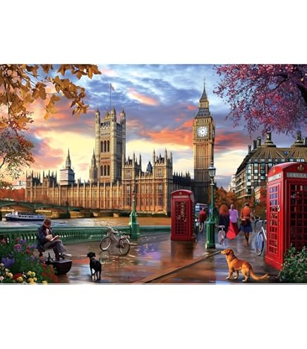 Amazon.com: EuroGraphics London Big Ben (1000 Piece) Puzzle : Toys