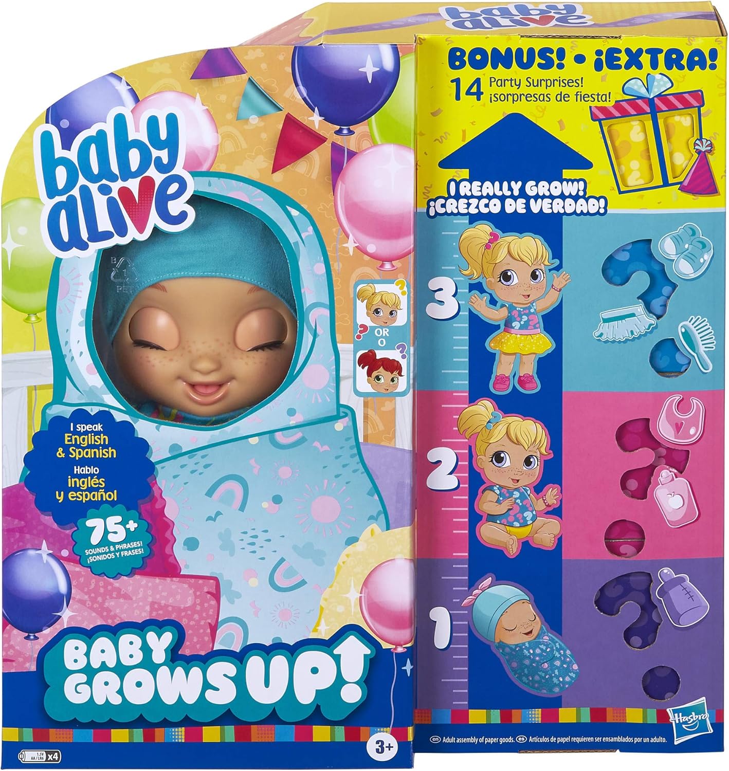 Baby Alive Baby Grows Up Bonus Pack 