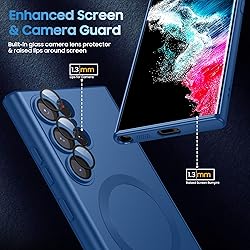MAKAVO Matte for Samsung Galaxy S22 Ultra