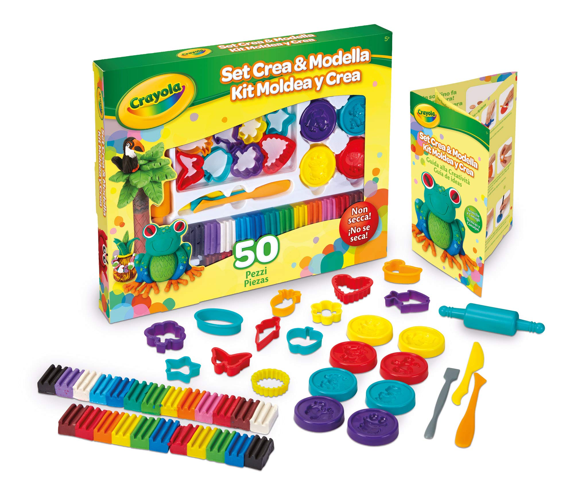 Mua Crayola Deluxe 50 Piece Modeling Clay Art Kit Art Gift for Kids 5