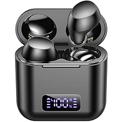 kurdene Wireless Earbuds, Mini Bluetooth Call Noise