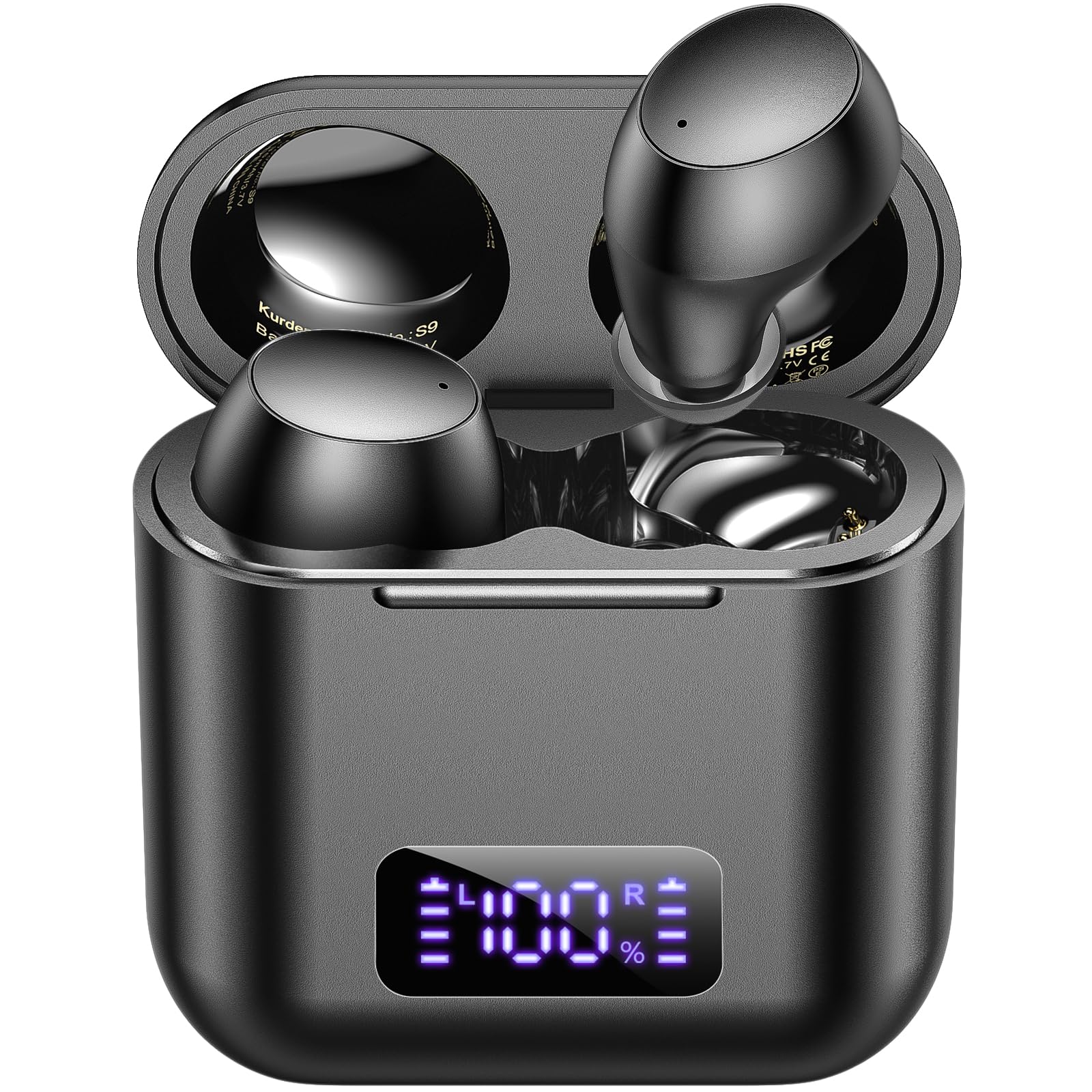 kurdene Wireless Earbuds, Mini Bluetooth Call Noise