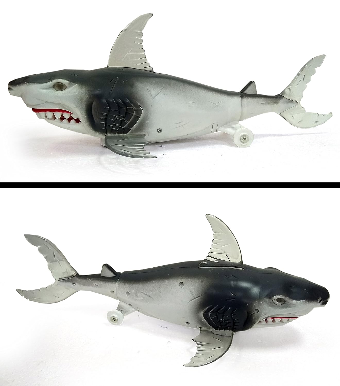 battery operated shark toy