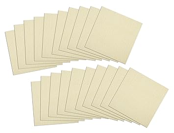 【クリックでお店のこの商品のページへ】おくだけ吸着 ペット用 撥水タイルマット 同色20枚入 アイボリー KM-05