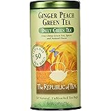 The Republic of Tea, Ginger Peach Green Tea, 50-Count