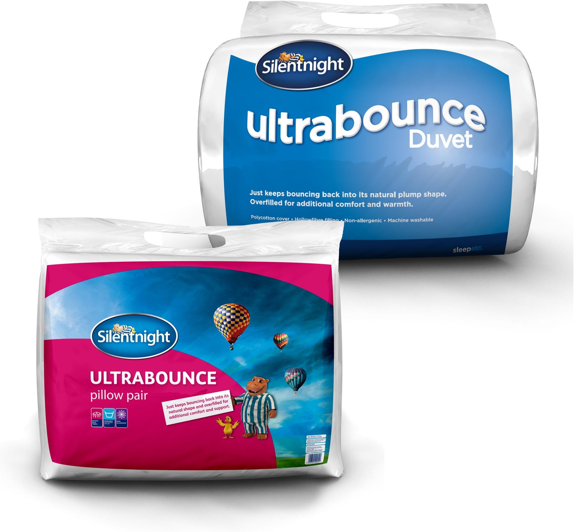 Branded Bedding Silentnight Ultrabounce 13.5 tog Duvet & Pillow Pair - King
