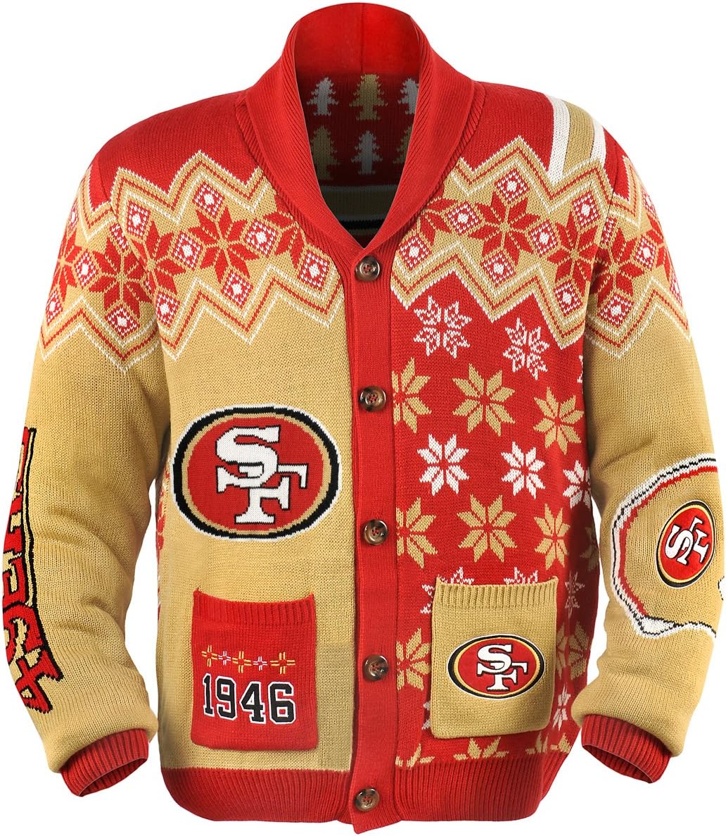 san francisco 49ers ugly christmas sweater