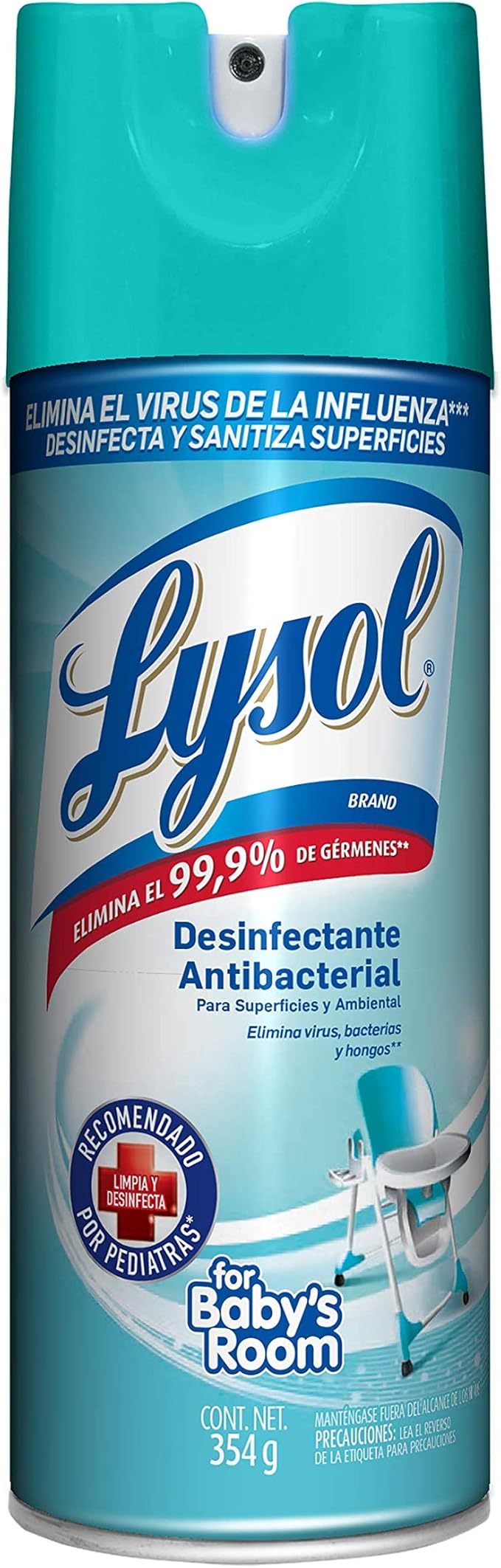 Lysol Aerosol for Baby's Room, 354g Salud y Cuidado