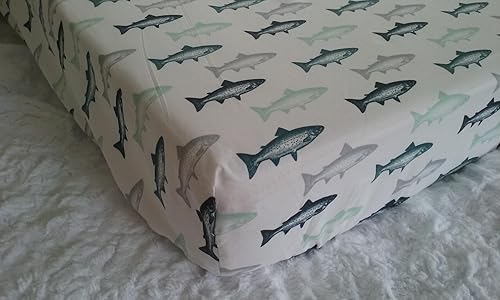 fishing crib sheets