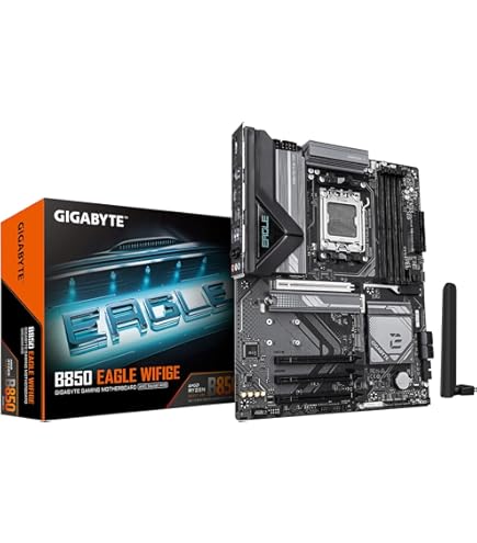 Amazon.com: GIGABYTE B850M DS3H Motherboard - AMD Ryzen 9000
