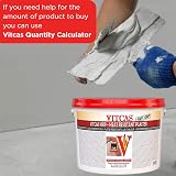 VITCAS 10KG Heat Resistant Plaster Smooth Finish Fireplace Stove BBQ 650°C view 6