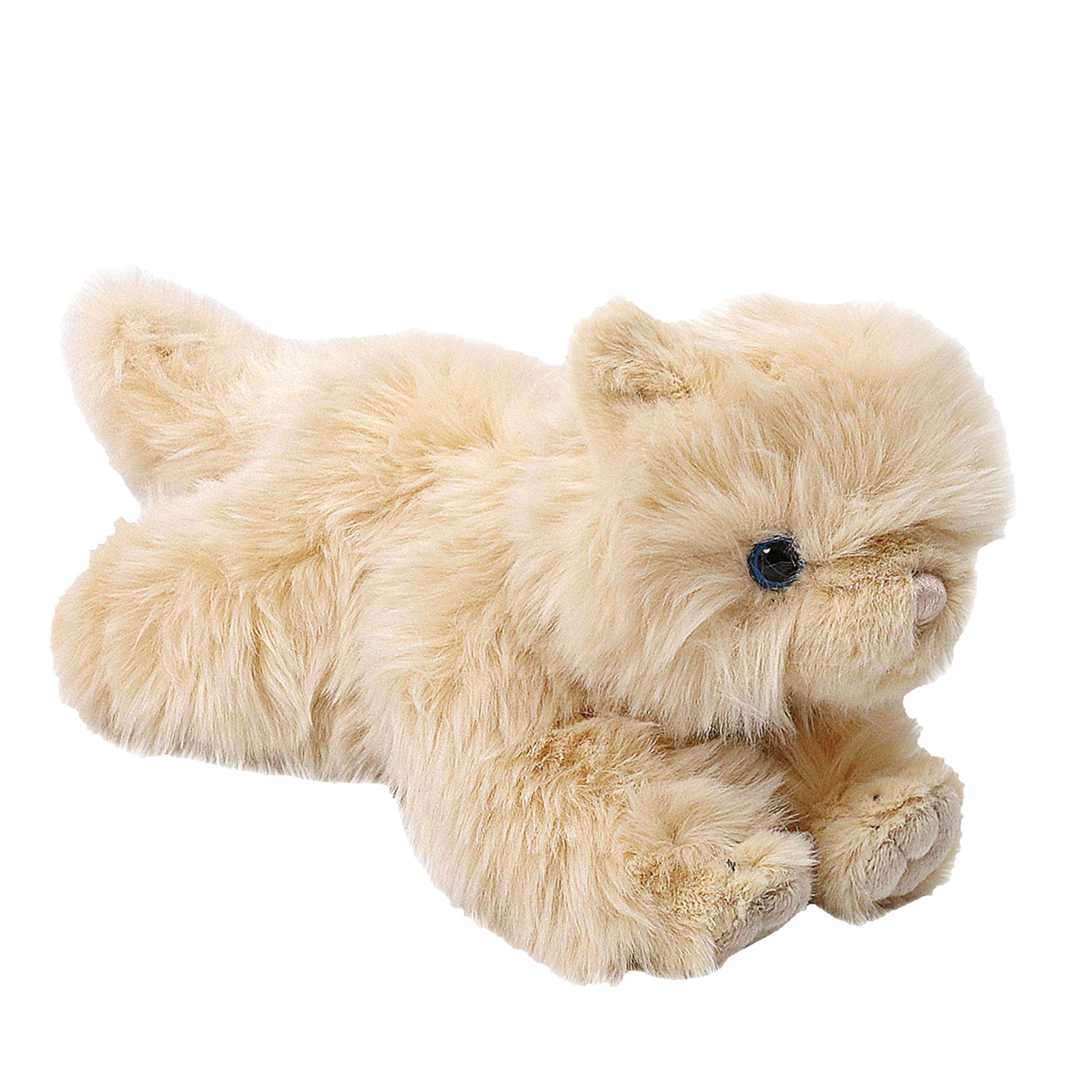MON AMI Ginger The Kitty 10-Inch Stuffed Animal for Boys & Girls | Soft Cat Plush Toy | Snuggle Companion | Nursery & Bedroom Décor | Gift for All Ages