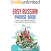 Easy Russian Phrase Book: Over 1500 Common Phrases For Everyday Use And Travel book cover