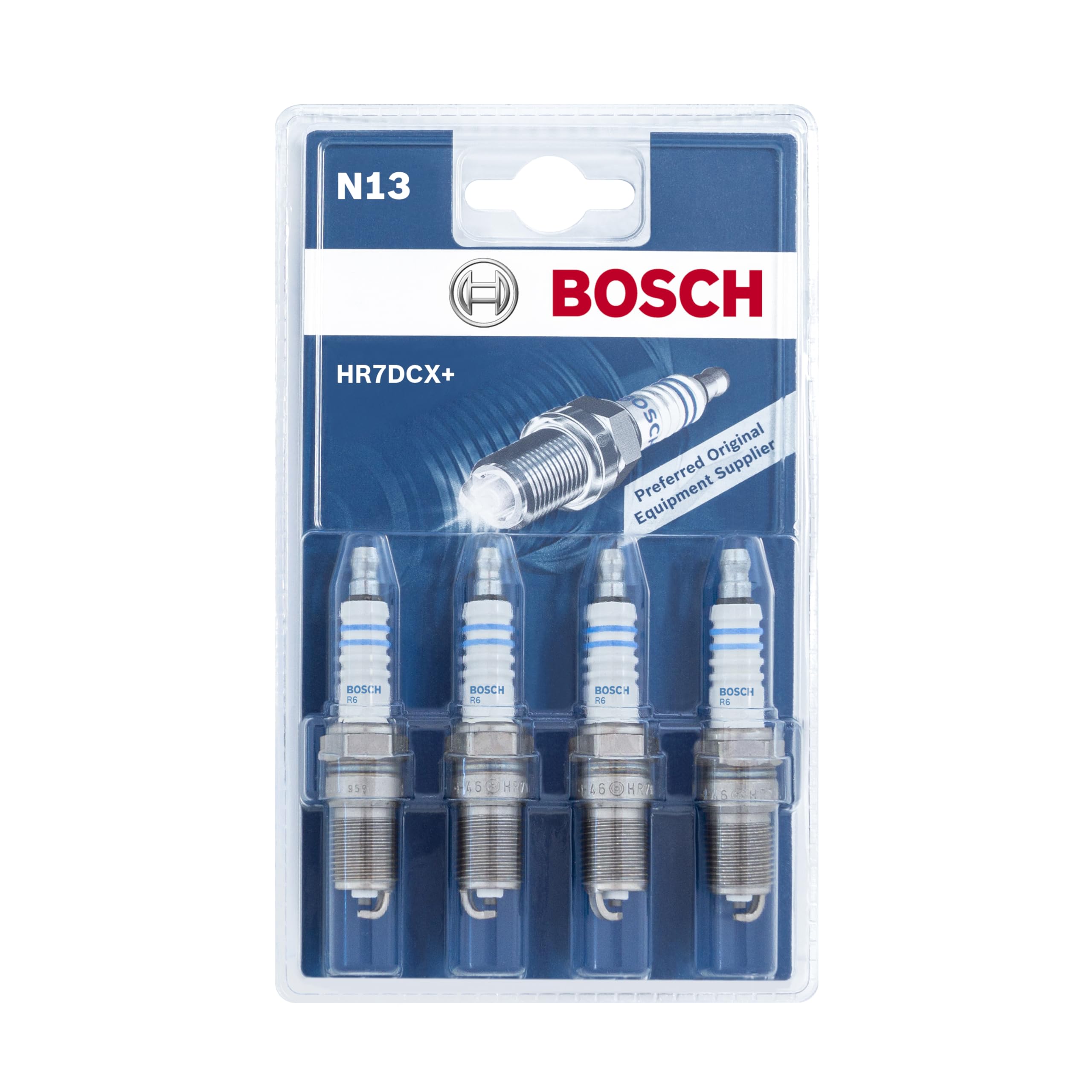 Bosch HR7DCX+ (N13) - Nickel Zündkerzen - 4er Set