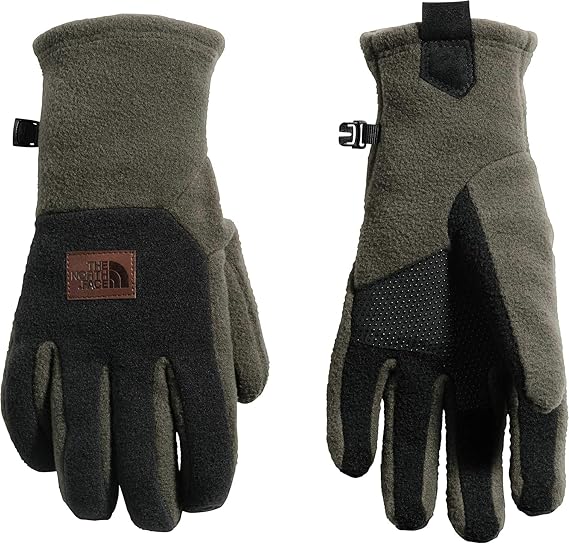 north face fleece gloves mens
