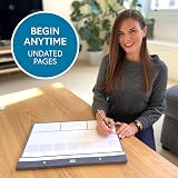 Clear Mind Concepts A3 Weekly Planner Desk Pad Premium Undated 52 Sheets 120gsm view 4