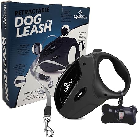 flexi leash poop bag holder