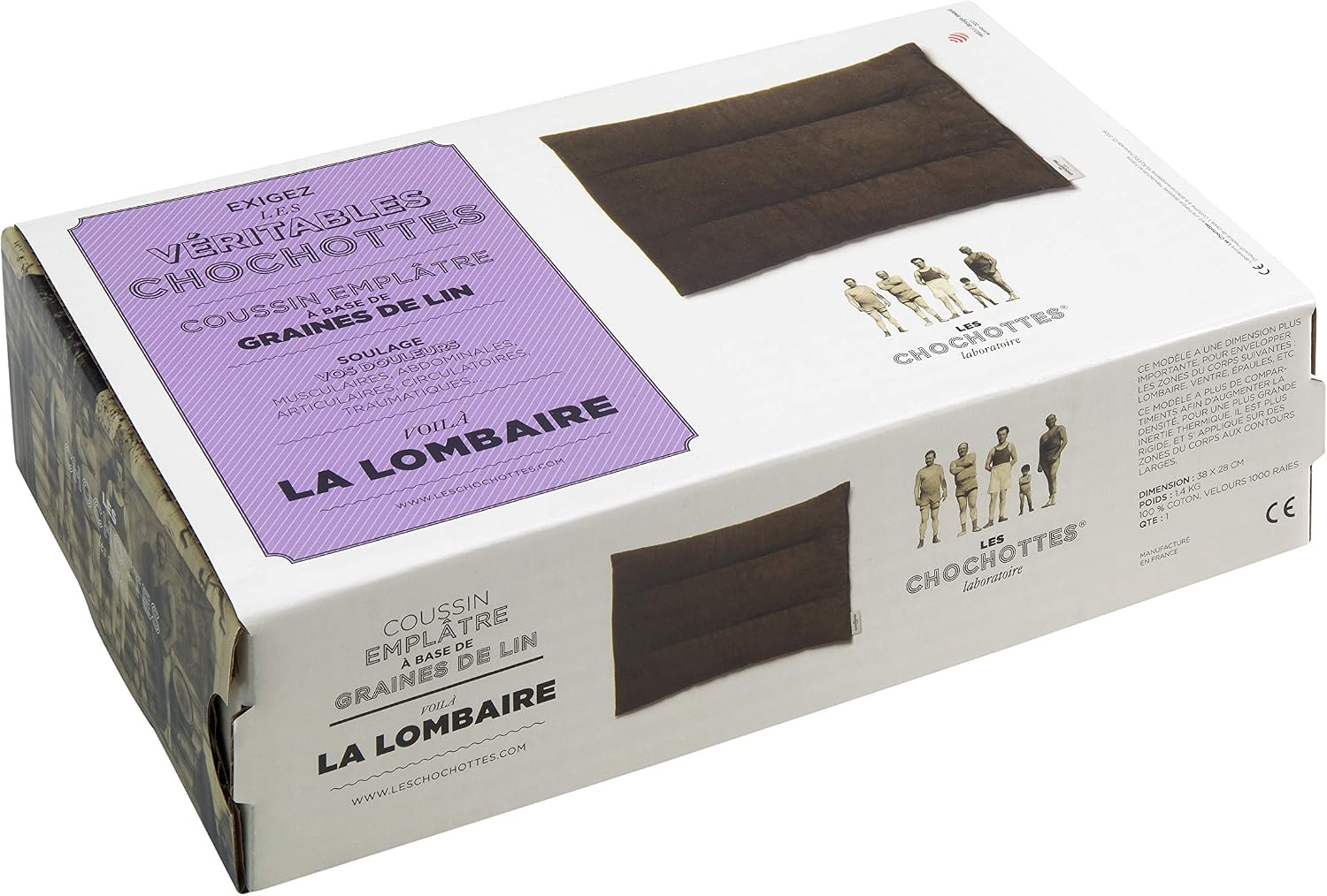 Les Chochottes Coussin Emplatre - La Lombaire, L 38/40, Large - Image 4