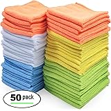 Best Microfiber Cleaning Cloths – Pack of 50 Towels