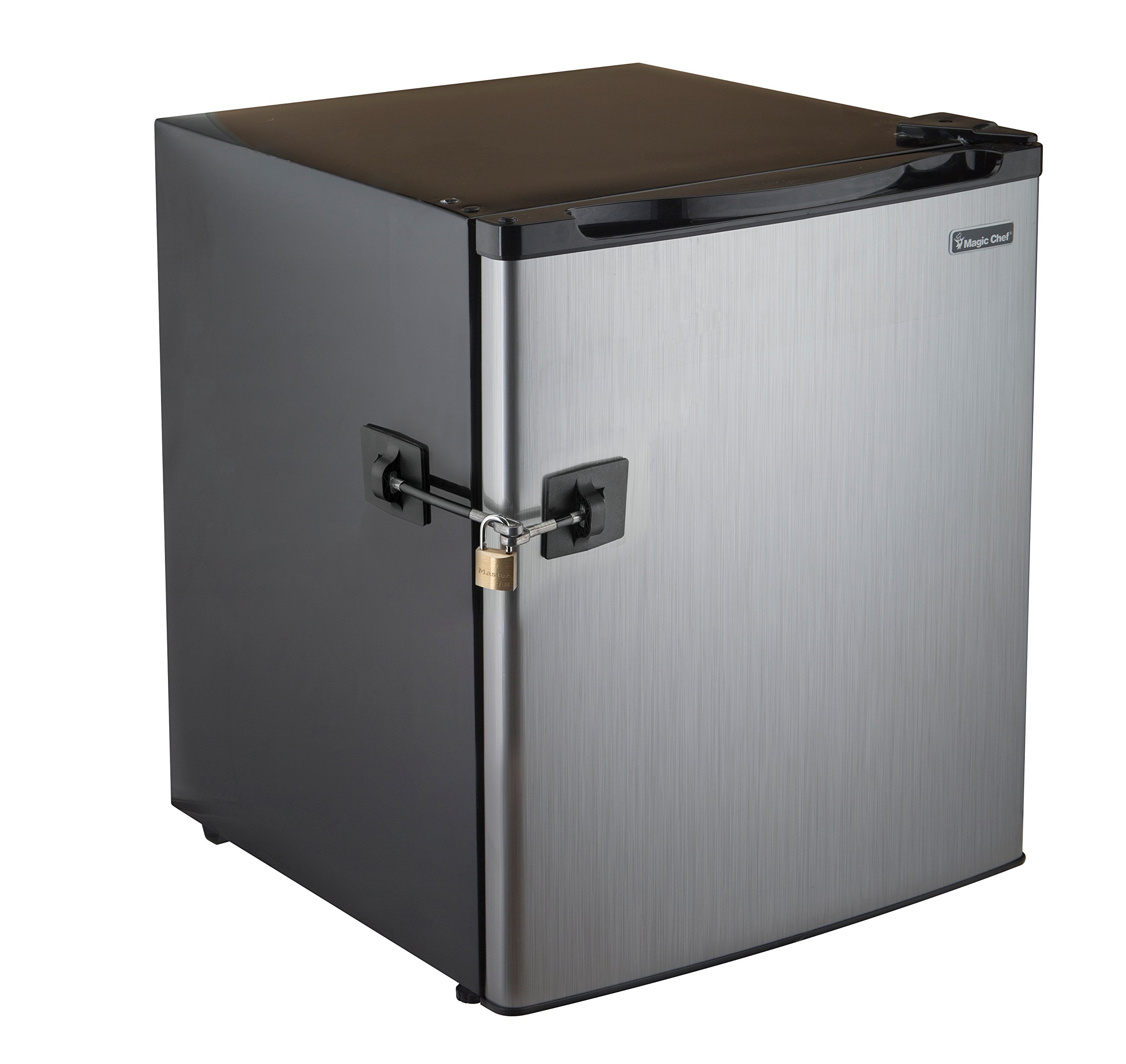 Computer Security Products Refrigerator Door Lock With Padlock, Black 610074257936 eBay