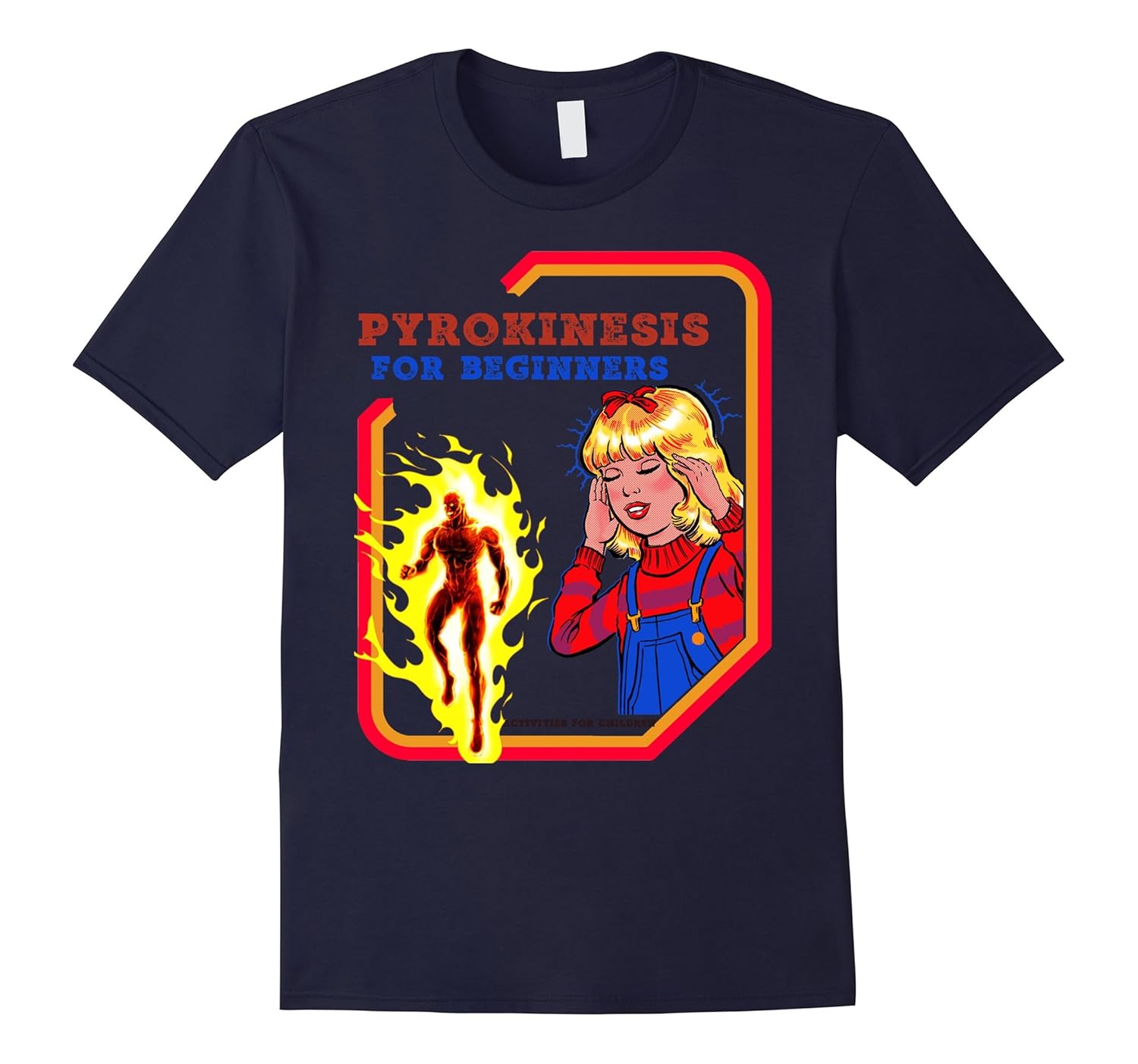 Pyrokinesis for Beginners TShirtArt Artvinatee