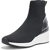 DKNY Womens Permila Hightop Wedge Sneaker