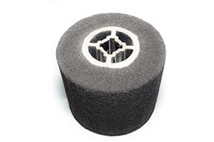 SIGNI Non-Woven Abrasive Polishing Brush burnishing Wheel Mop Flap Wheel of Portable Motor Compatible with Burnishing Machine/Polisher/Sander 120x100mm (600#)