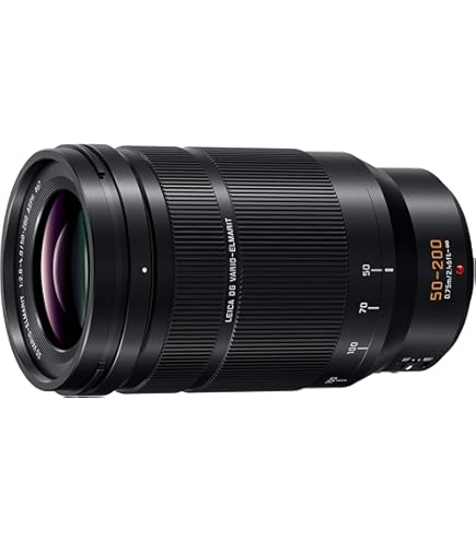 Amazon.com : Panasonic H-ES50200 Leica DG Lens - Black : Electronics
