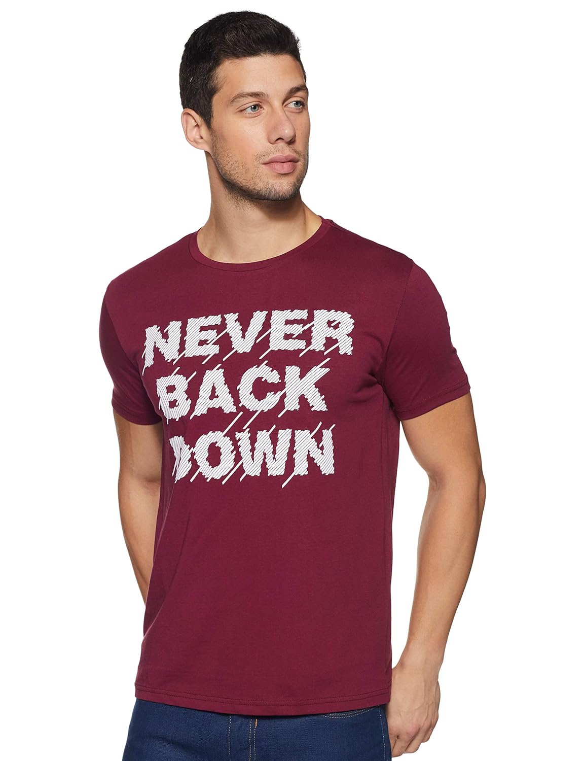 ABOF Men's Slim fit T-Shirt