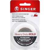 SINGER Heavy Duty Iron-On Fusing Web, &frac34;&rdquo; x 8 yds | No-sew iron-on fusible web bonds hems, trims and seams in minutes; press with heat to mend tears, no stitching needed