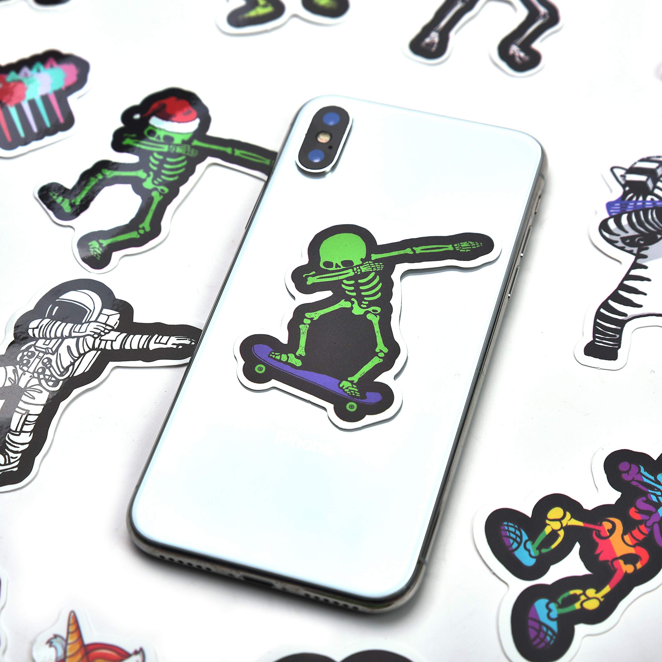 Mizzuco Vinyl Stickers Waterproof Graffiti Stickers 60 Pieces for Teens Girls Laptop Bumper Helmet Ipad Car Luggage Water Bottle (TS191)