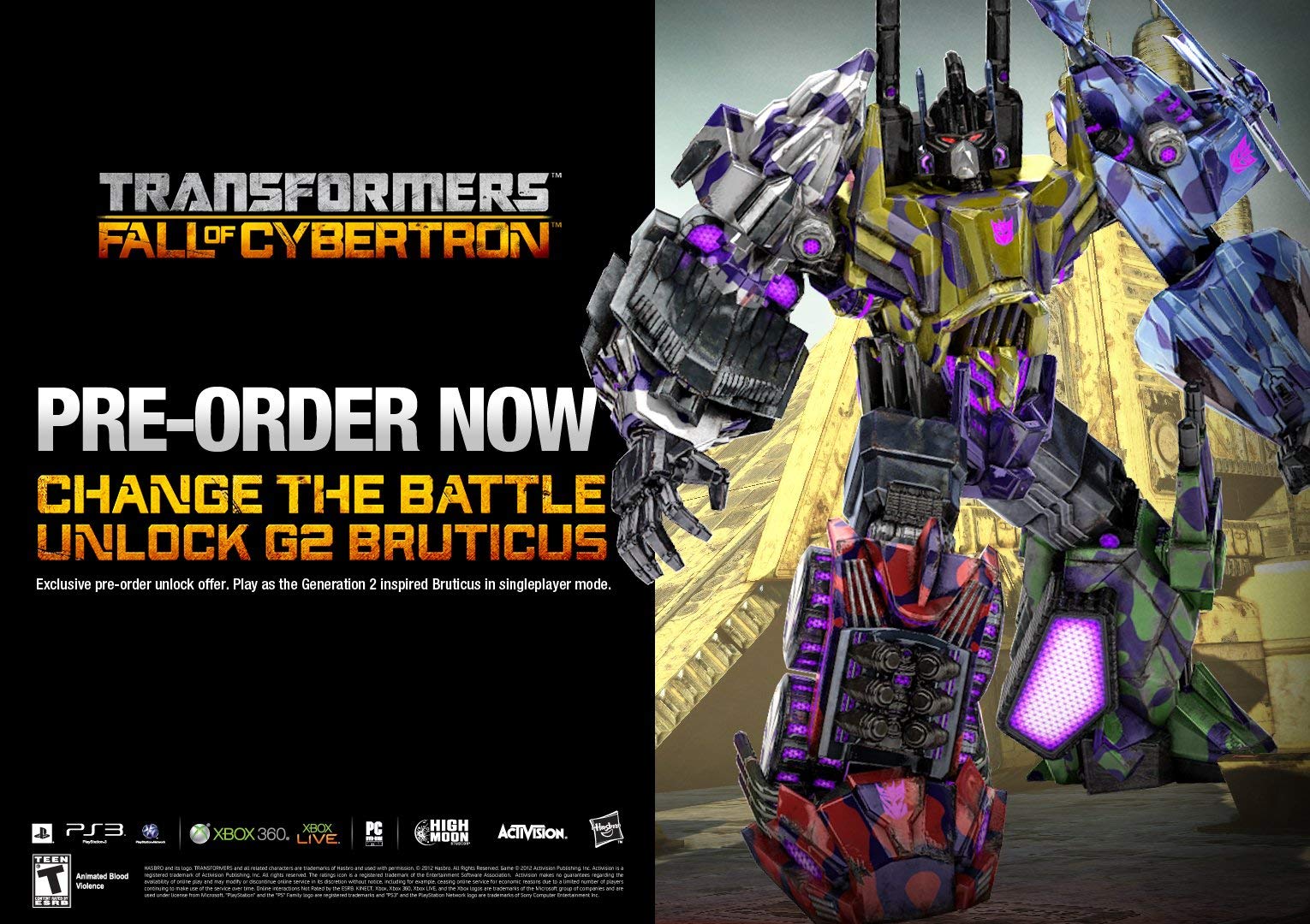 Transformers: Fall of Cybertron - Xbox 360 (Renewed)