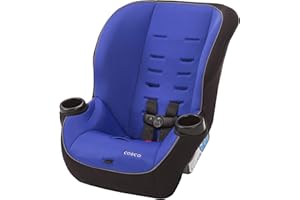 Cosco Onlook 2-in-1 Convertible Car Seat, Rear-Facing 5-40 pounds and Forward-Facing 22-40 pounds and up to 43 inches, Vibrant Blue