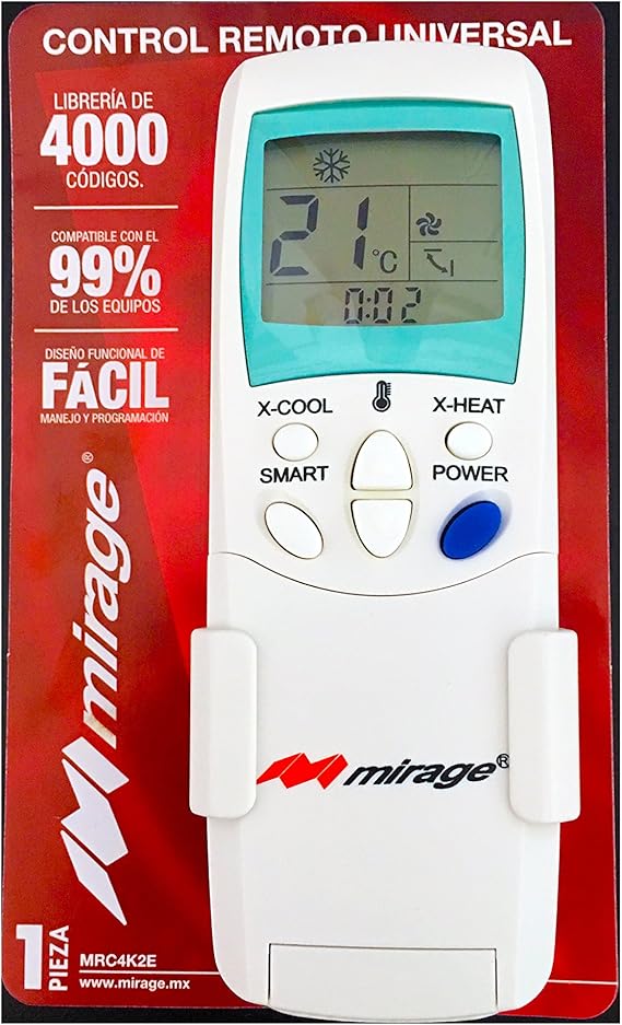 Control Remoto Universal Aire Acondicionado Minisplit Mirage 4000