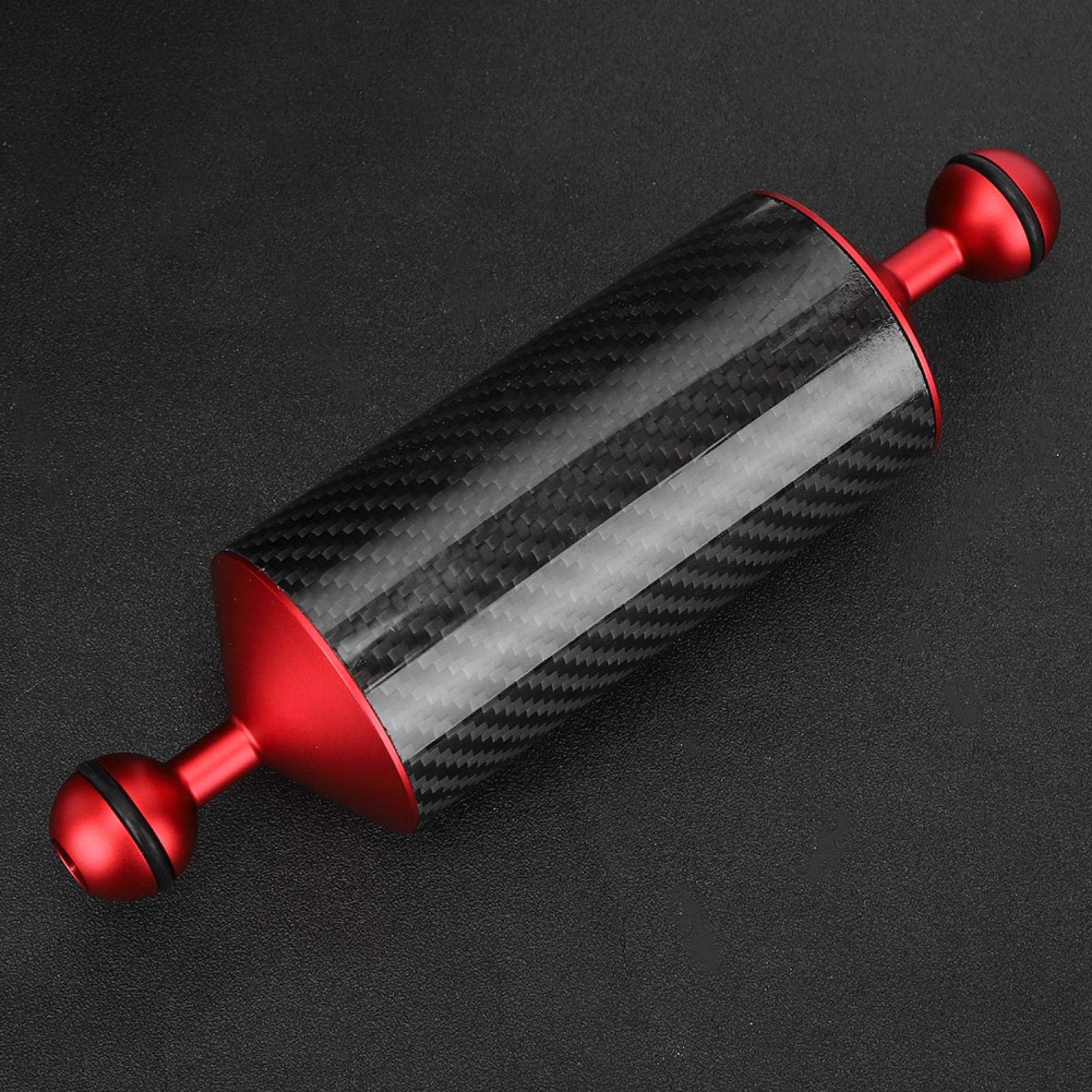DAUERHAFT Carbon Fiber 2 Different Size Sturdy Float Arm strobe arm floats floating arm carbon for Macro and Wide Angle Photography,for Camera(8 inches) Monopods
