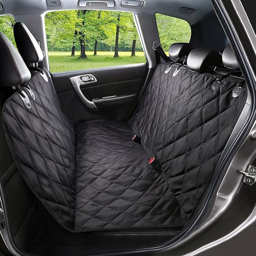 dog car seat cover waterproof & hammock convertible