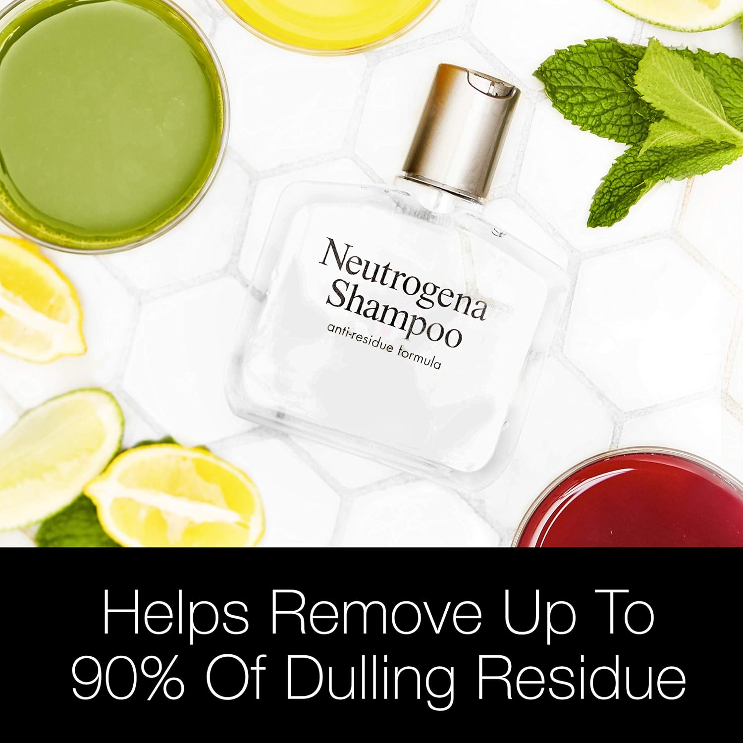 Neutrogena Anti-Residue Clarifying Shampoo, Gentle Non-Irritating Clarifying Shampoo to Remove Hair Build-Up & Residue, 6 Fl Ounce: Beauty