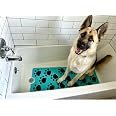 thumbnail image 2 of Wiojtry Dog Bath Mat - Non-Slip Bathtub Mat With Suction Cups For Pet Bathing 27.1x15.7 Inch 2 of 11