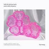 Hemway Baby Pink Iridescent Glitter Shaker 130g Chunky 1/40" Flake view 5