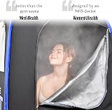 Runitude Portable Sauna Pop-Up Tent 1000W Steam Generator Chair Floor Mats view 3