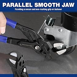 WORKPRO 10-Inch Pliers Wrench, CR-V Construction