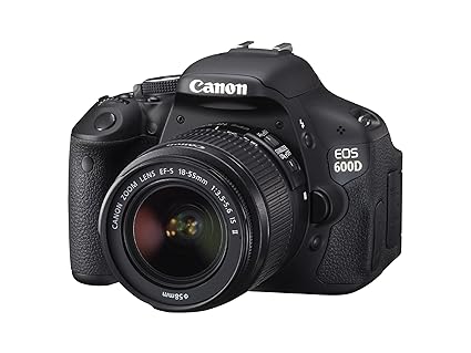 Canon EOS 600D - Cámara Réflex Digital 18.7 MP (Objetivo EF-S 18 ...