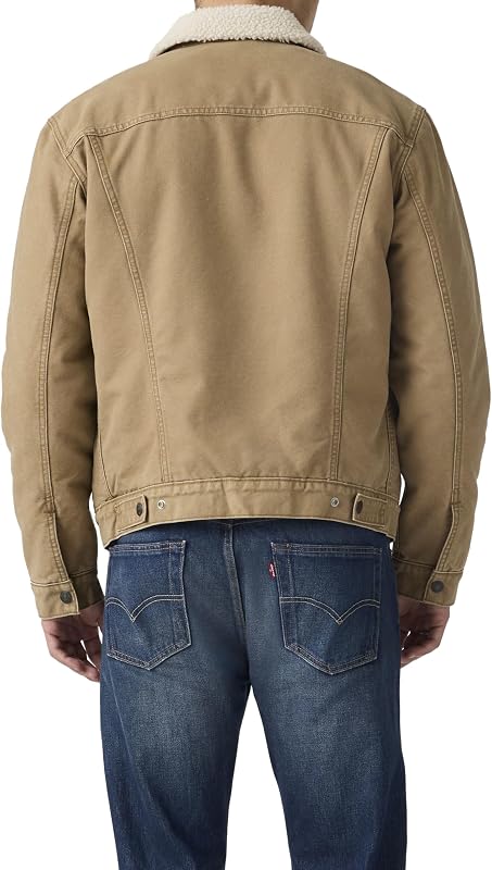 Type 3 Sherpa Trucker, Giacca Uomo, Ermellino, XL