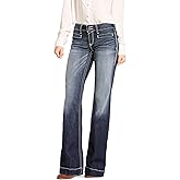 Ariat Womens Mid Rise Entwined Trouser Jeans