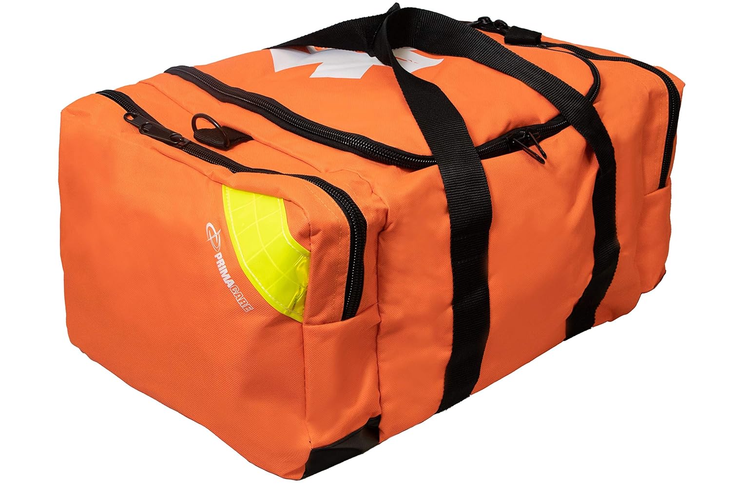 Primacare KB-4135-O First Responder Bag for Trauma, Professional Compartment Kit Carrier for Emergency Medical Supplies, Orange, 21x15x5 inches: First Aid Kits: Health & Personal Care
